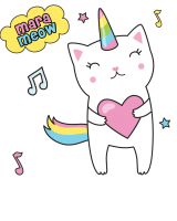 Body Bimbi Unicorno 2 Marameow