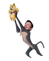 Doge Army Elon Musk Black