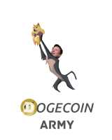 Doge Army Original Elon Musk grey