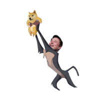 Doge Army Original Elon Musk pillow