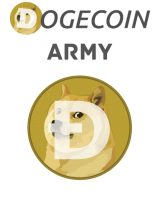 Doge Army Original T-shirt blue