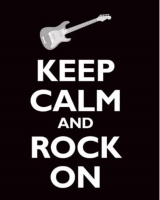 Maglietta "KEEP CALM AND ROCK ON"