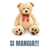 BAVAGLIO CON UN PELUCHE.