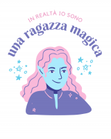 Maglietta donna "In realtà io sono una ragazza ma