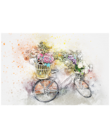 FELPA DONNA CON BICICLETTA