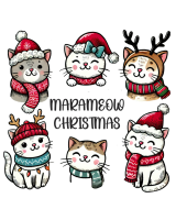 T-Shirt Unisex Marameow Natale