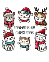 T-Shirt Donna Marameow Natale
