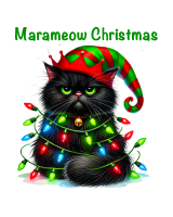 Felpa con cappuccio Unisex Marameow Gatto Nero