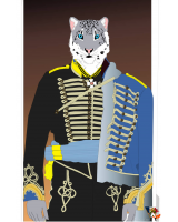 Nikolai Rostov War and Peace Leopard Snow version