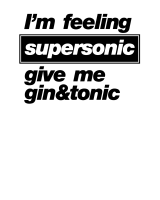 Feeling Supersonic