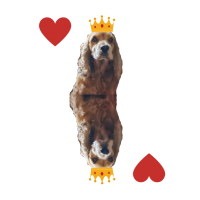 Portachiavi Re di cuori Dalì