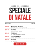 Speciale di Natale – Scaletta