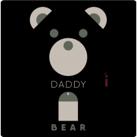 DADDY BEAR keychain