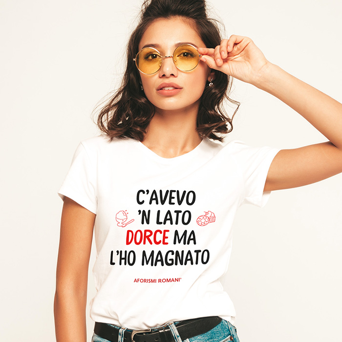 T-Shirt Donna Aforismi Romani - Magliette per Ragazze
