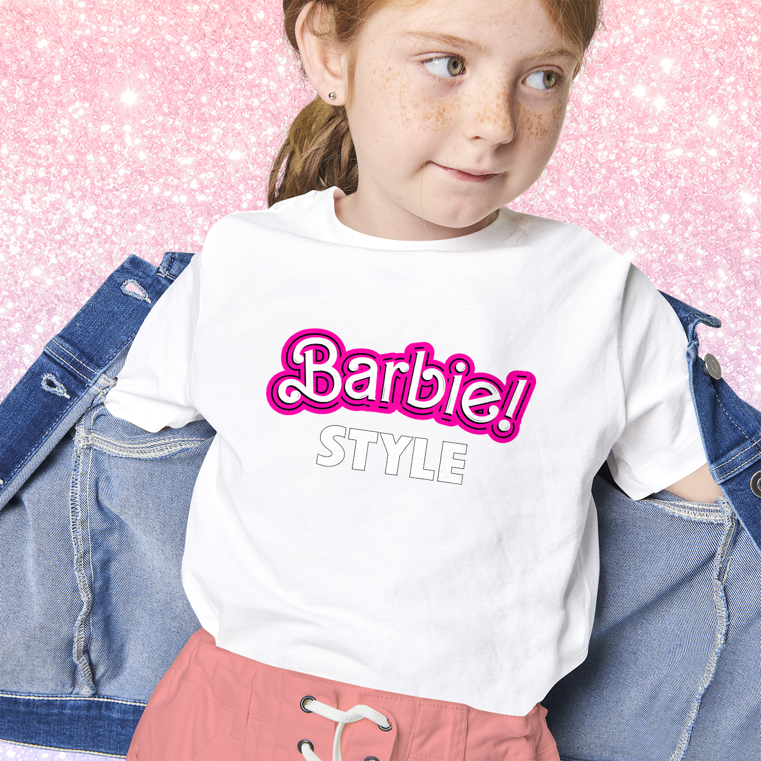 Bambina - T-shirt Barbie