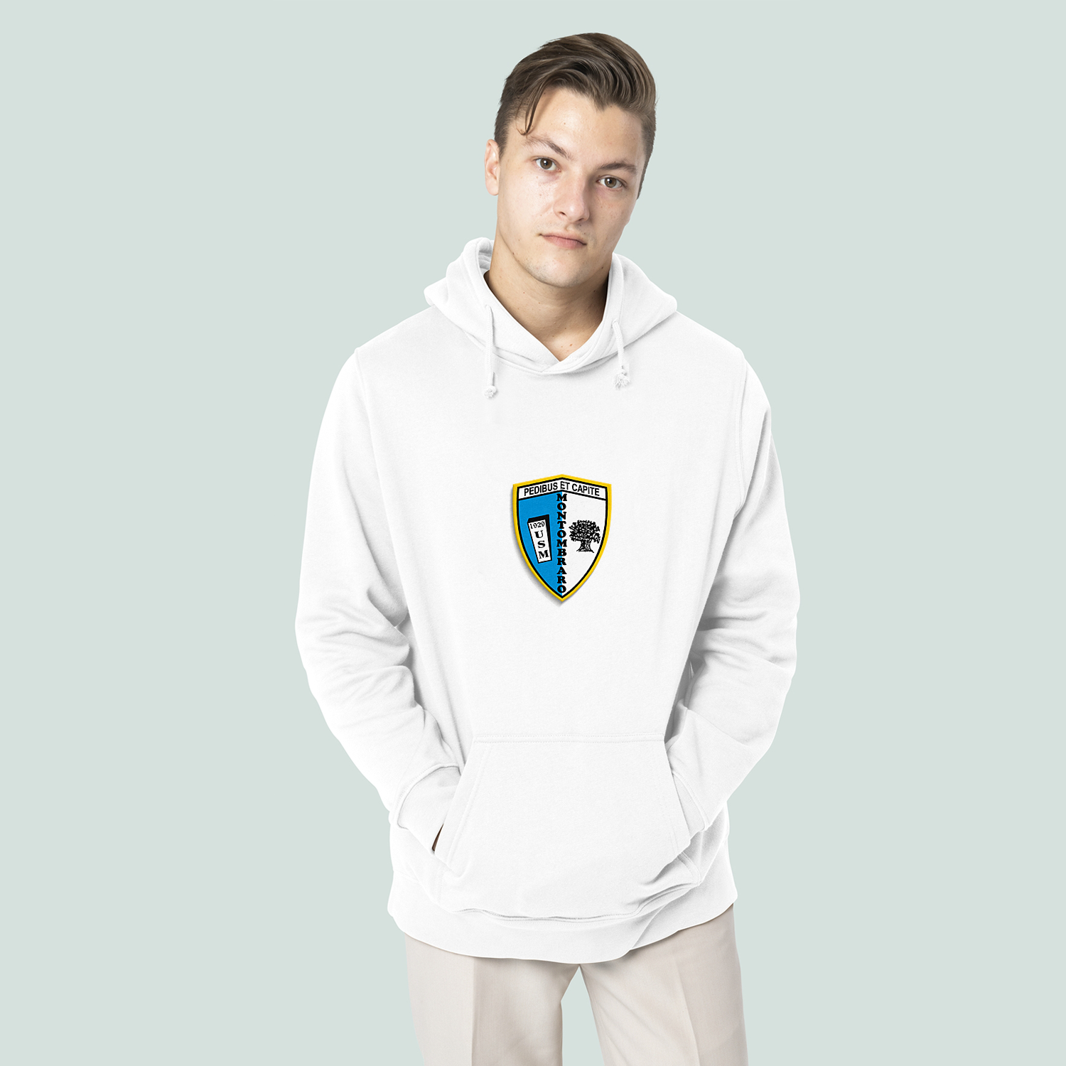 Felpa Unisex con Cappuccio