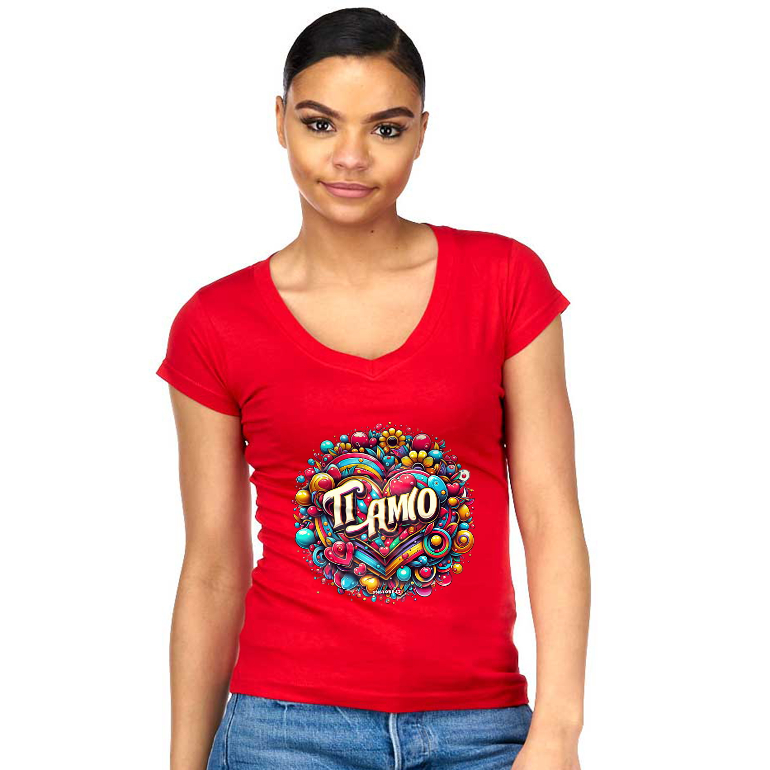 T-Shirt Donna Scollo V