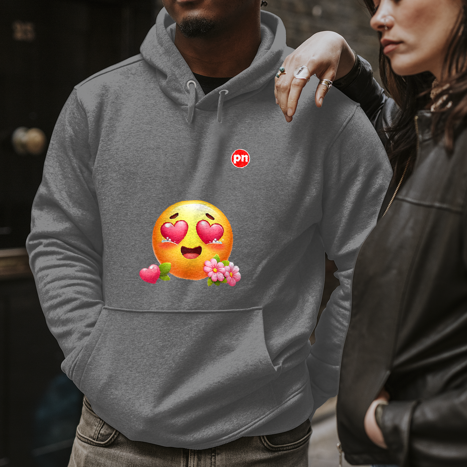 Felpa Unisex con Cappuccio