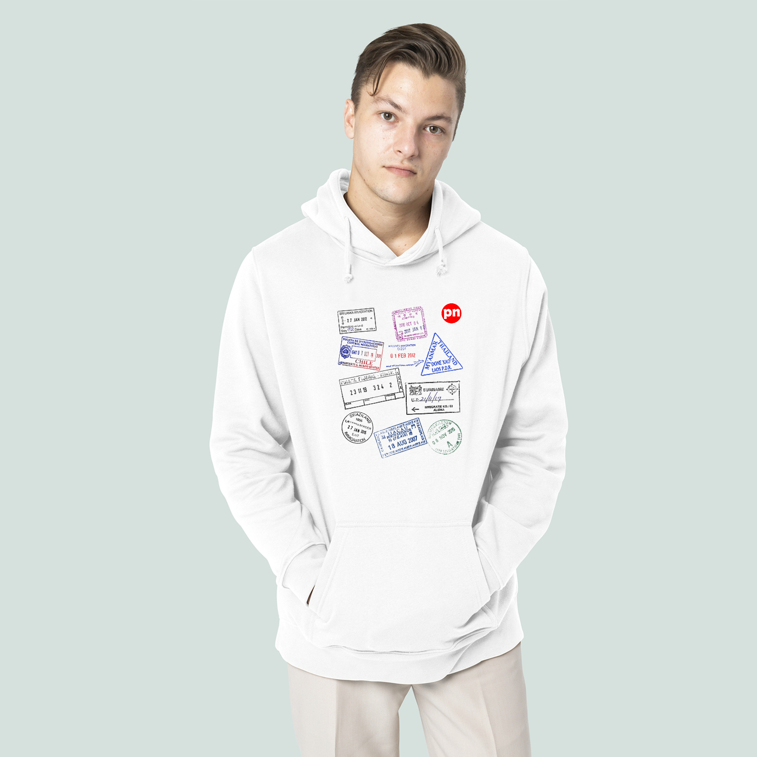 Felpa Unisex con Cappuccio
