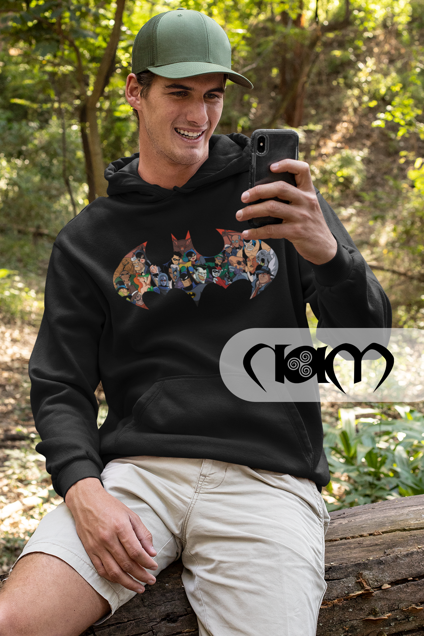 Felpa Unisex con Cappuccio