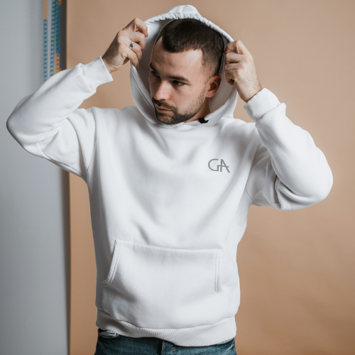 Felpa Organica Unisex Cappuccio