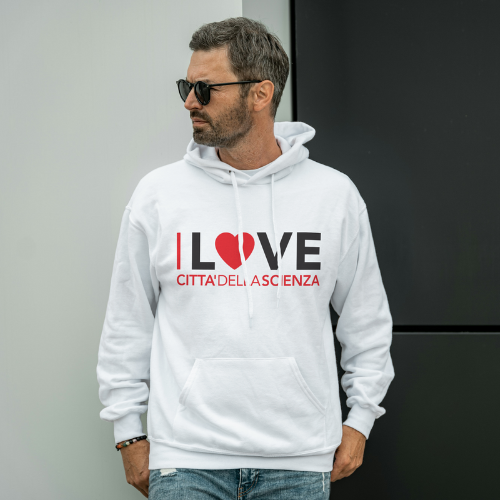 Felpa Unisex con Cappuccio