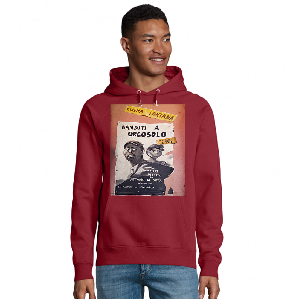 Felpa Organica Unisex Cappuccio