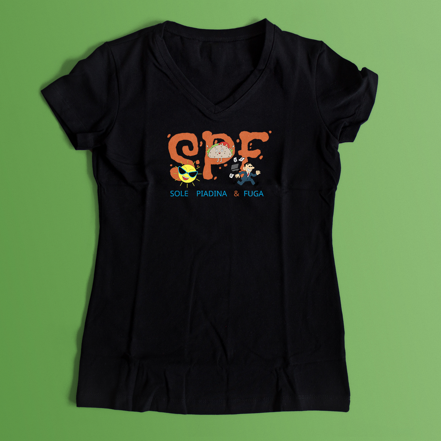T-Shirt Donna Scollo V
