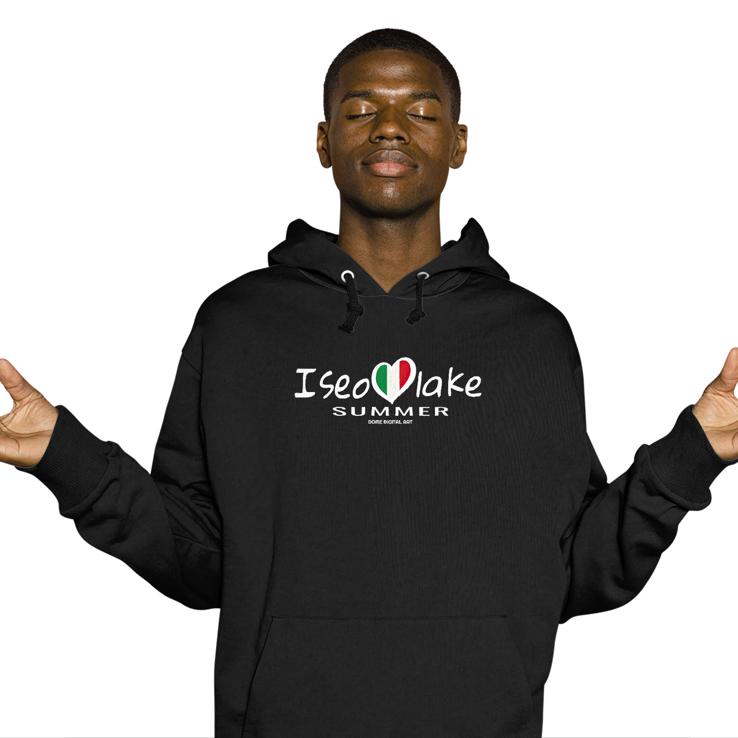 Felpa Unisex con Cappuccio