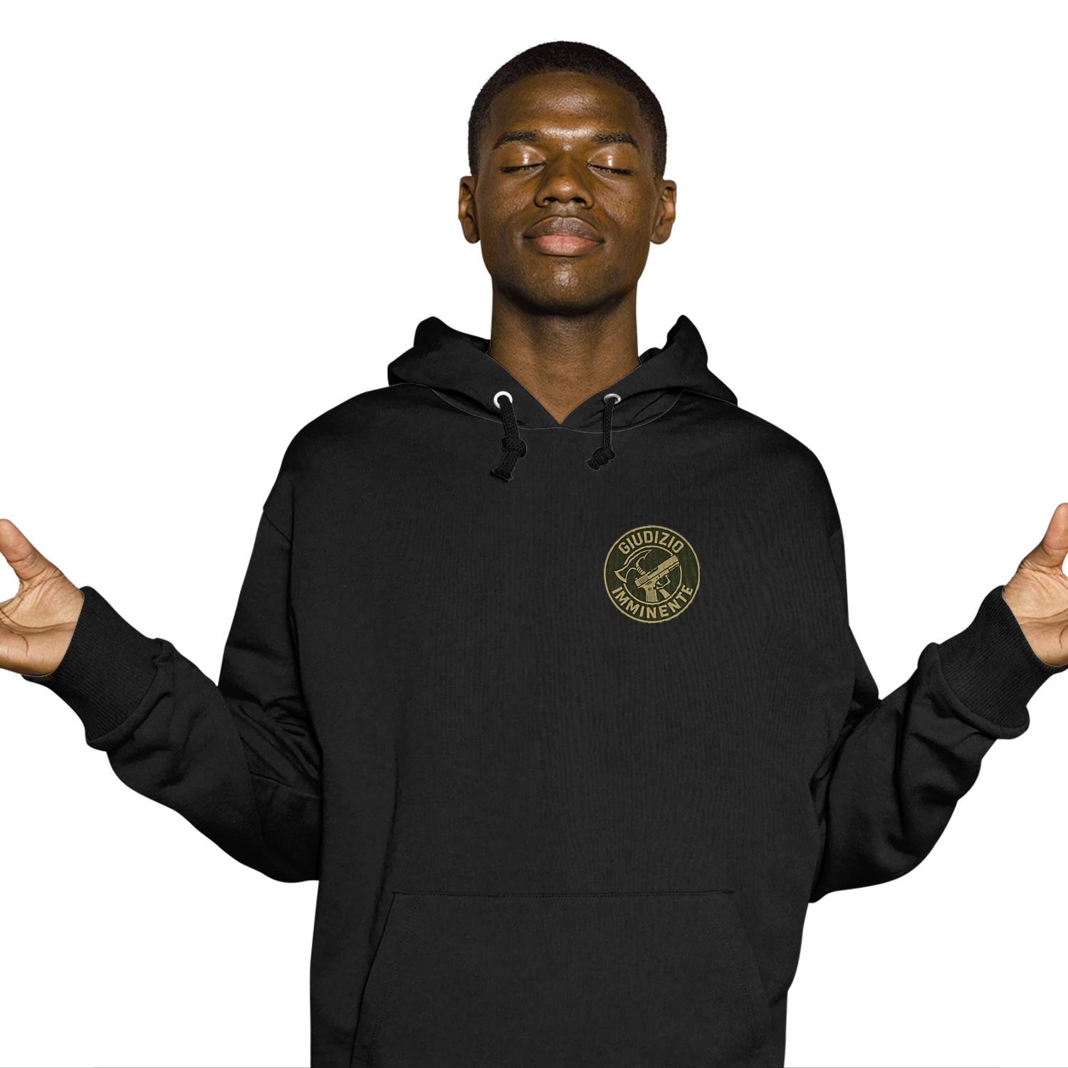 Felpa Unisex con Cappuccio