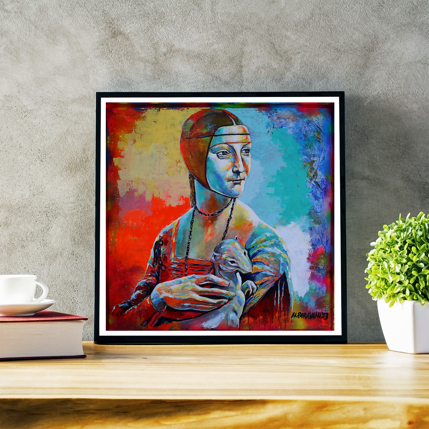 Poster con Cornice 40x40