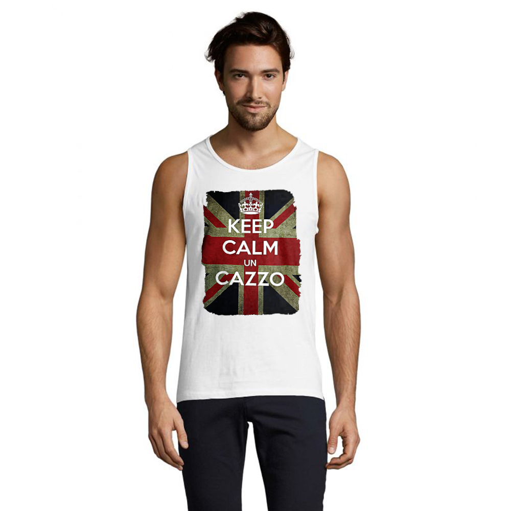 KEEP CALM UN CAZZO la canotta