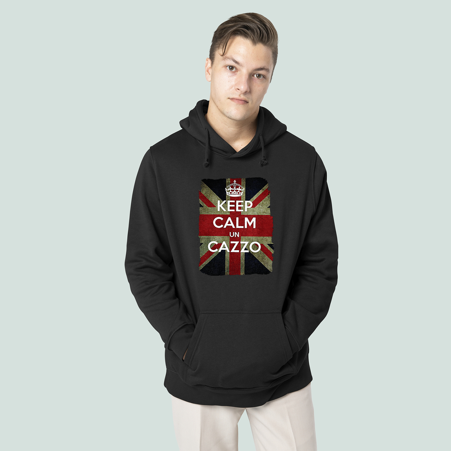 KEEP CALM UN CAZZO la felpa