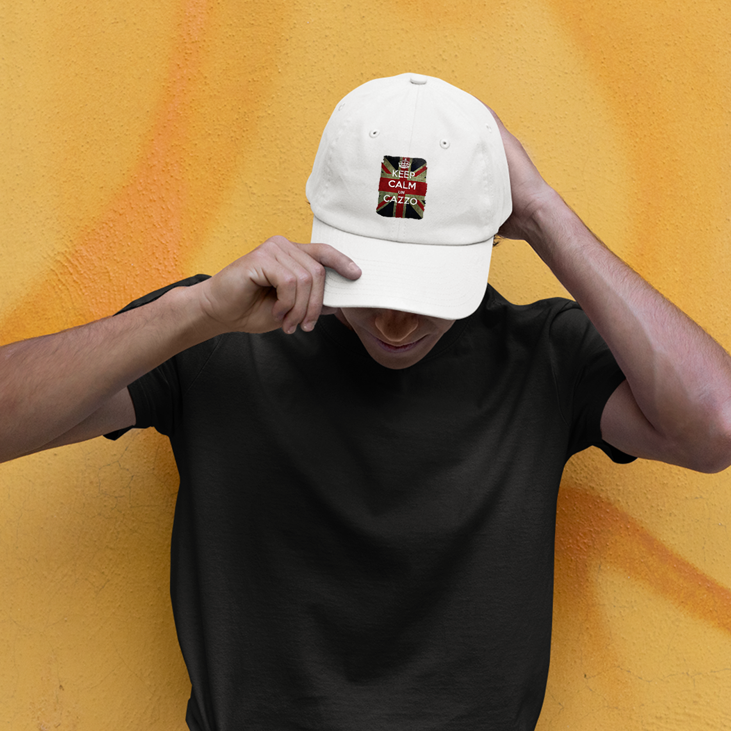 KEEP CALM UN CAZZO il cappello