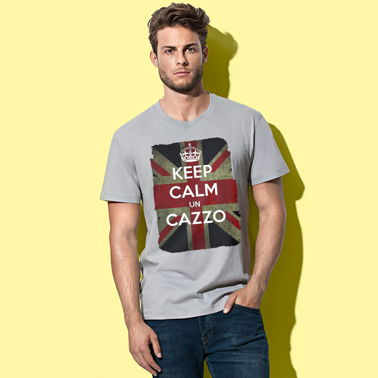 KEEP CALM UN CAZZO oversize