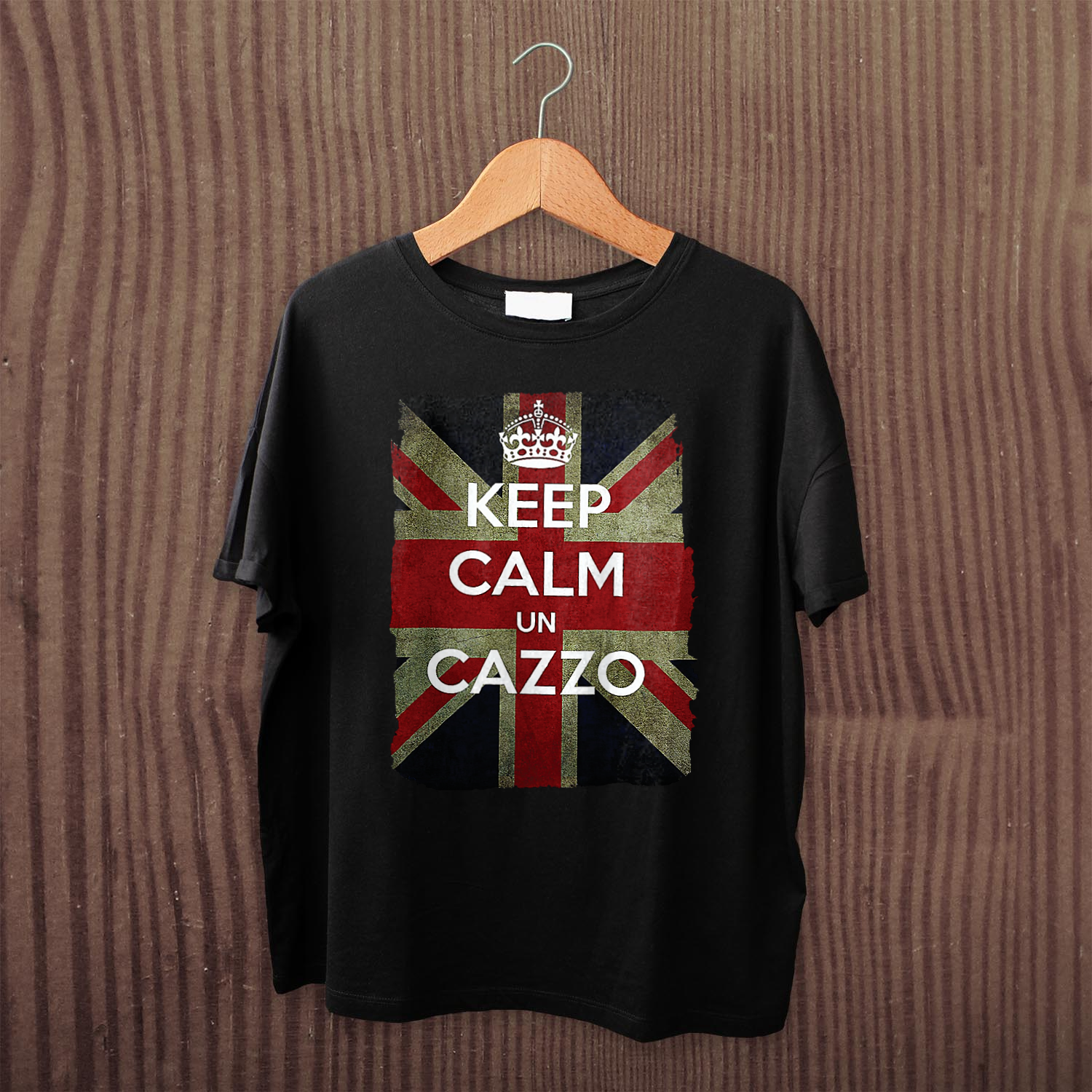 KEEP CALM UN CAZZO oversize