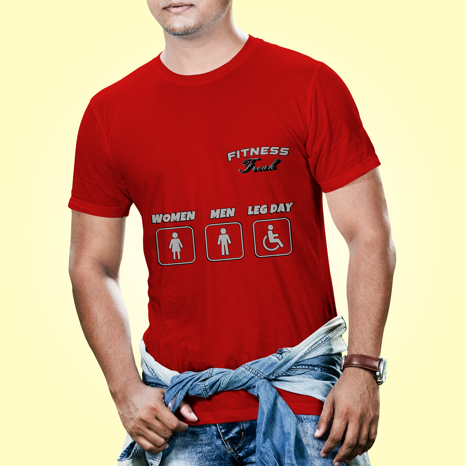 FITNESS FREAK 001  la maglietta