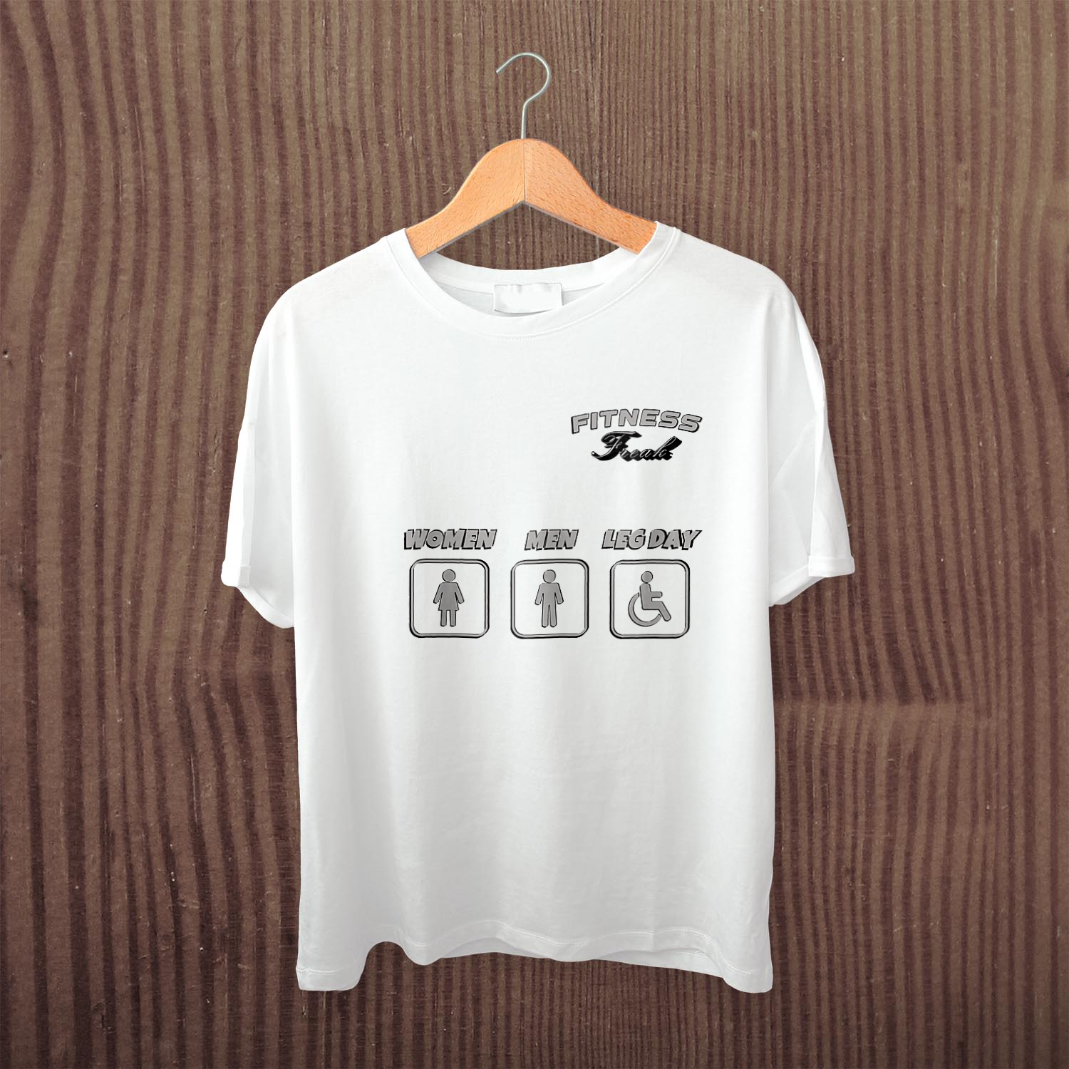 FITNESS FREAK 001  la maglietta