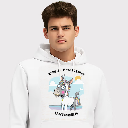 FUCKING UNICORN la felpa