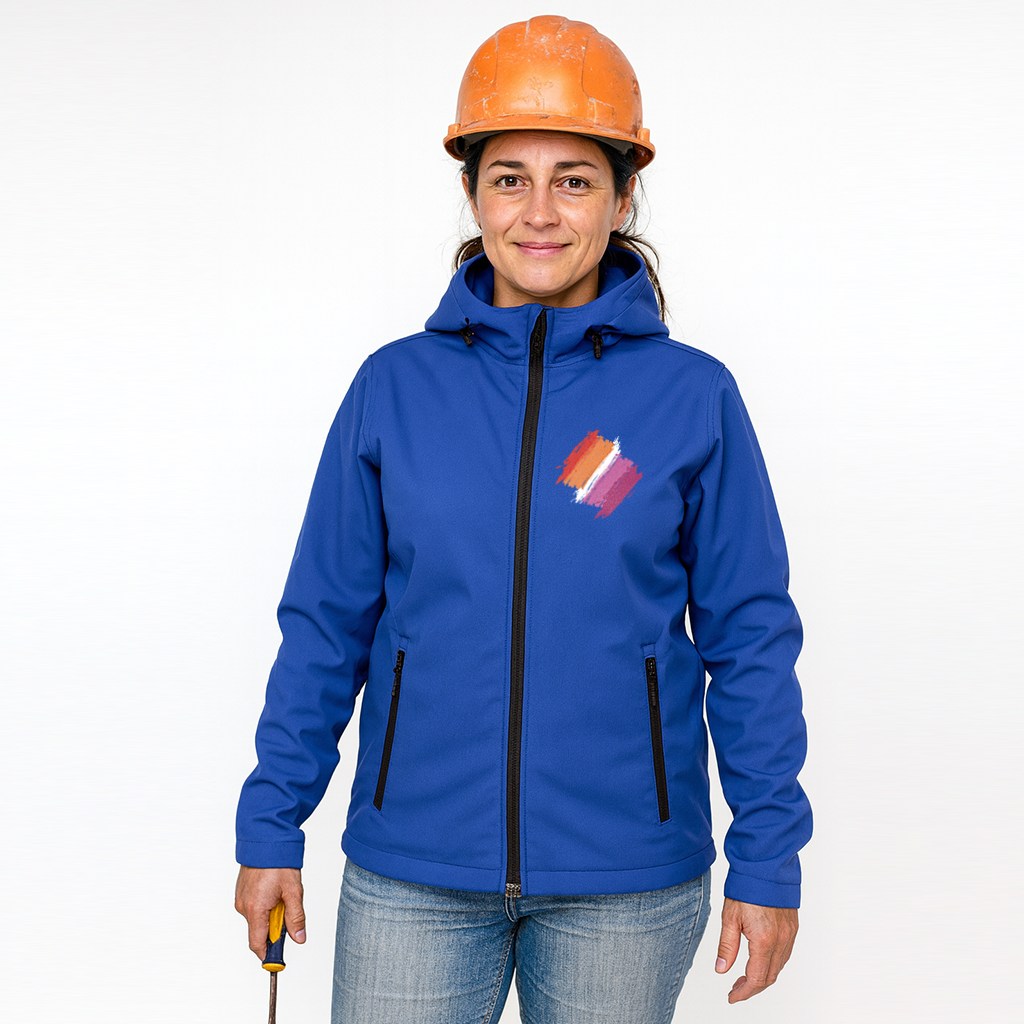 Giacca con Cappuccio Softshell