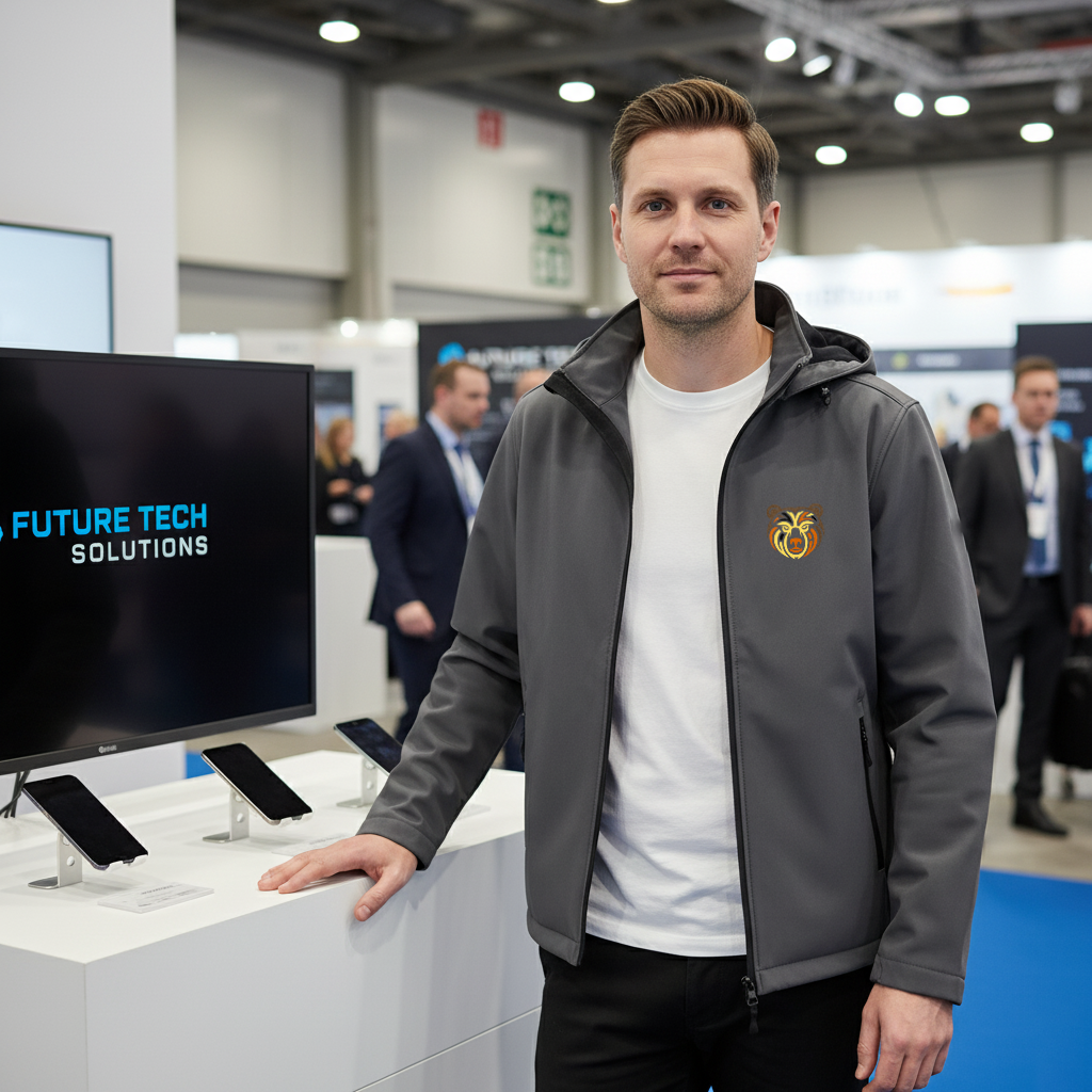 Giacca con Cappuccio Softshell