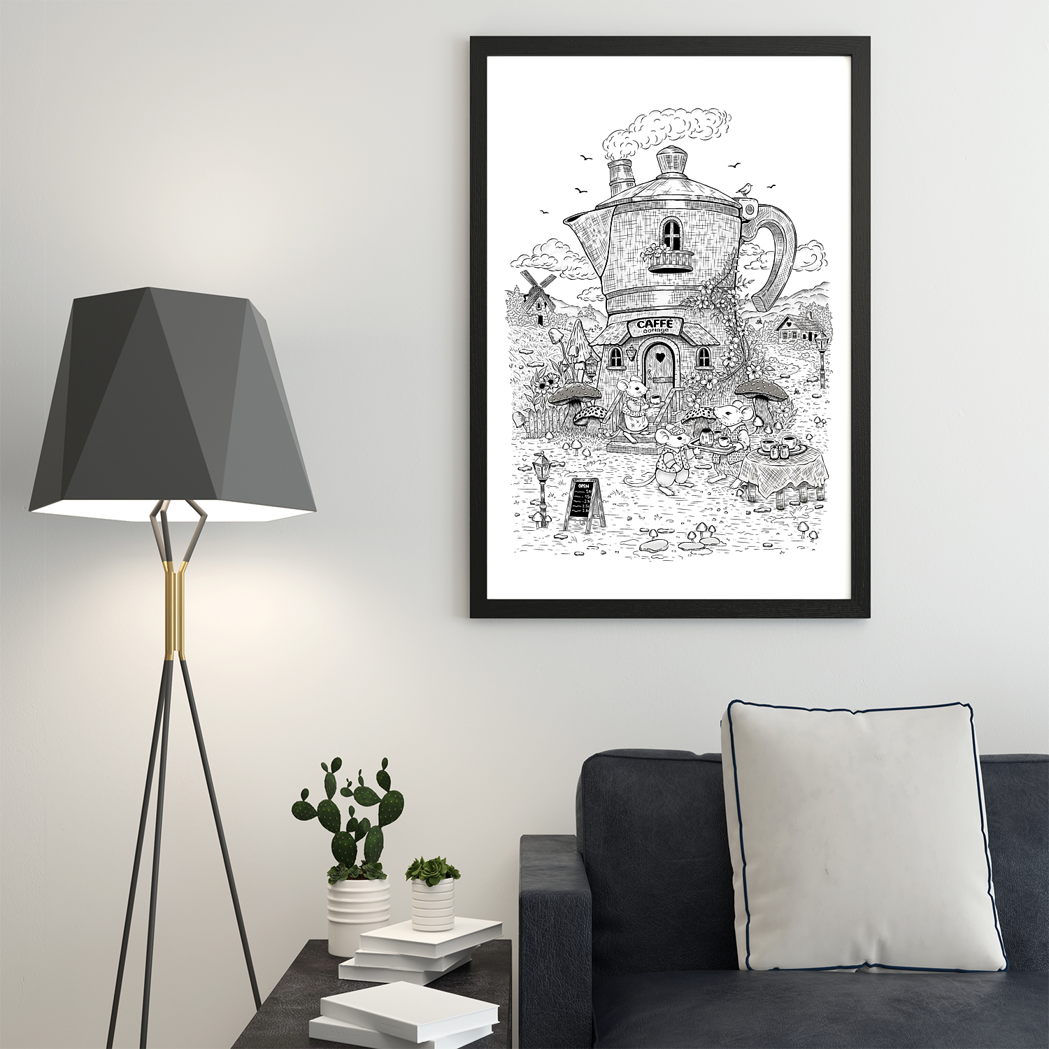 Poster con Cornice 30x45