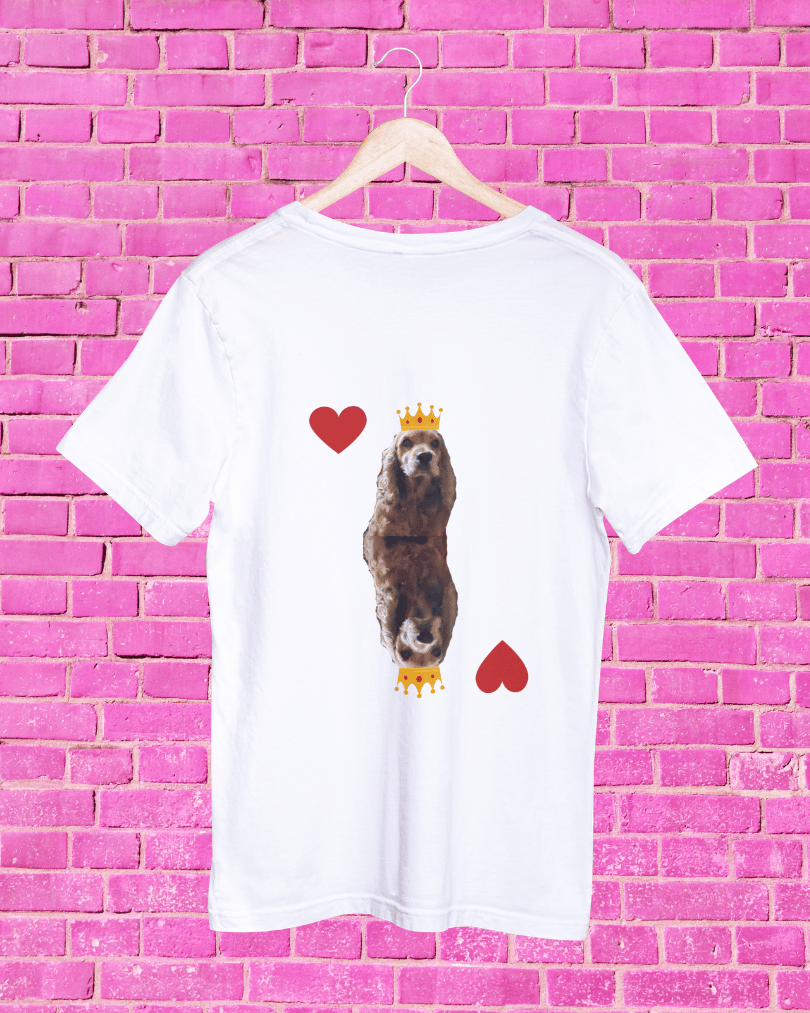 Tshirt Large Dalì Re di cuori