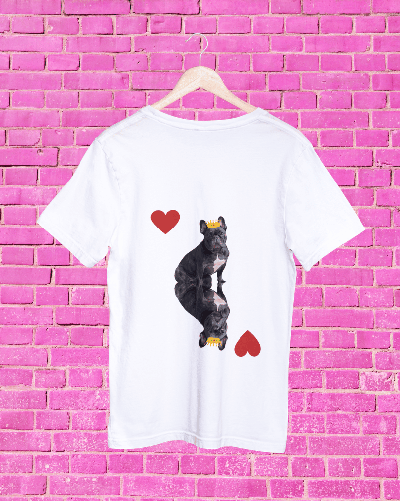 Tshirt Large Lea Regina di cuori