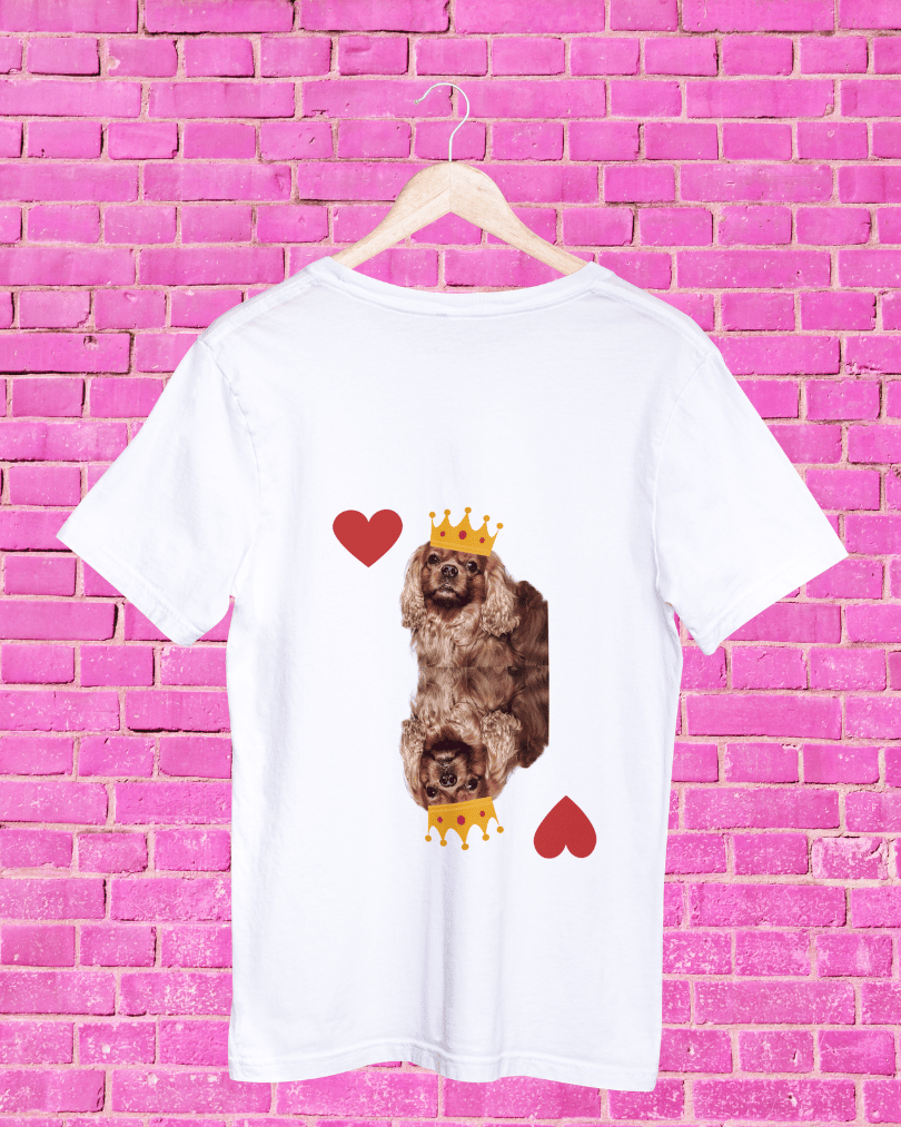 Tshirt Large Franz Re di cuori