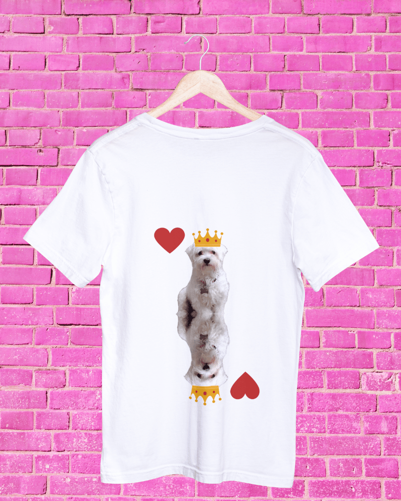 Tshirt Large Kobe Re di cuori