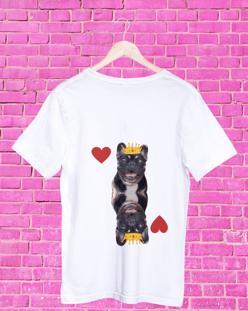 Tshirt large Nalini Regina di cuori