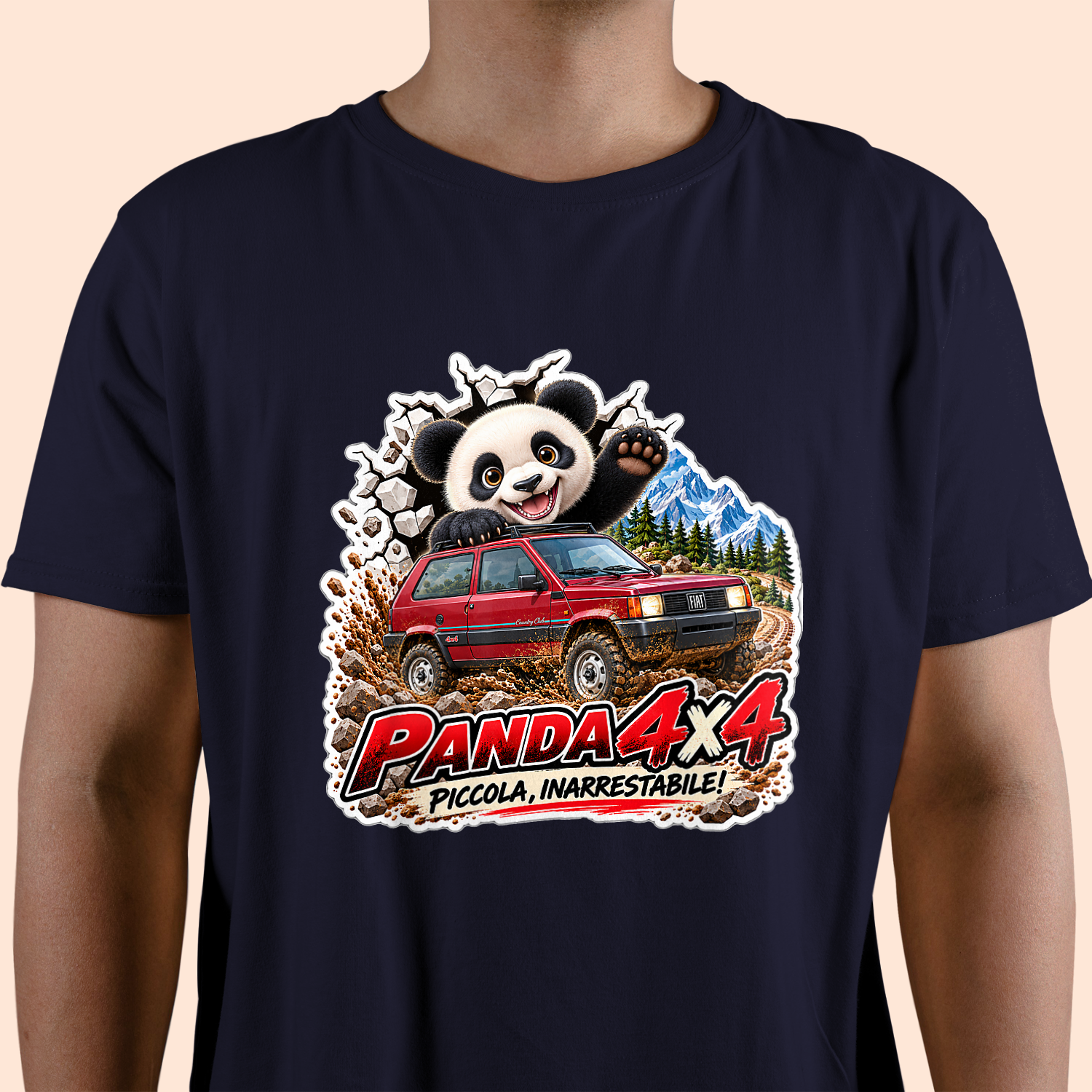 PANDA 4X4 la piccola, inarrestabile.