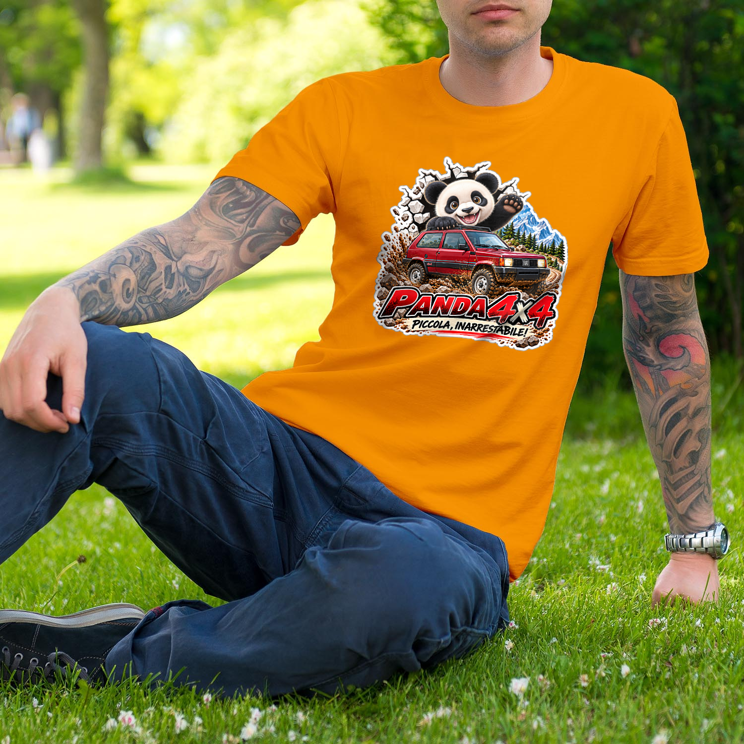 PANDA 4X4 la piccola, inarrestabile.