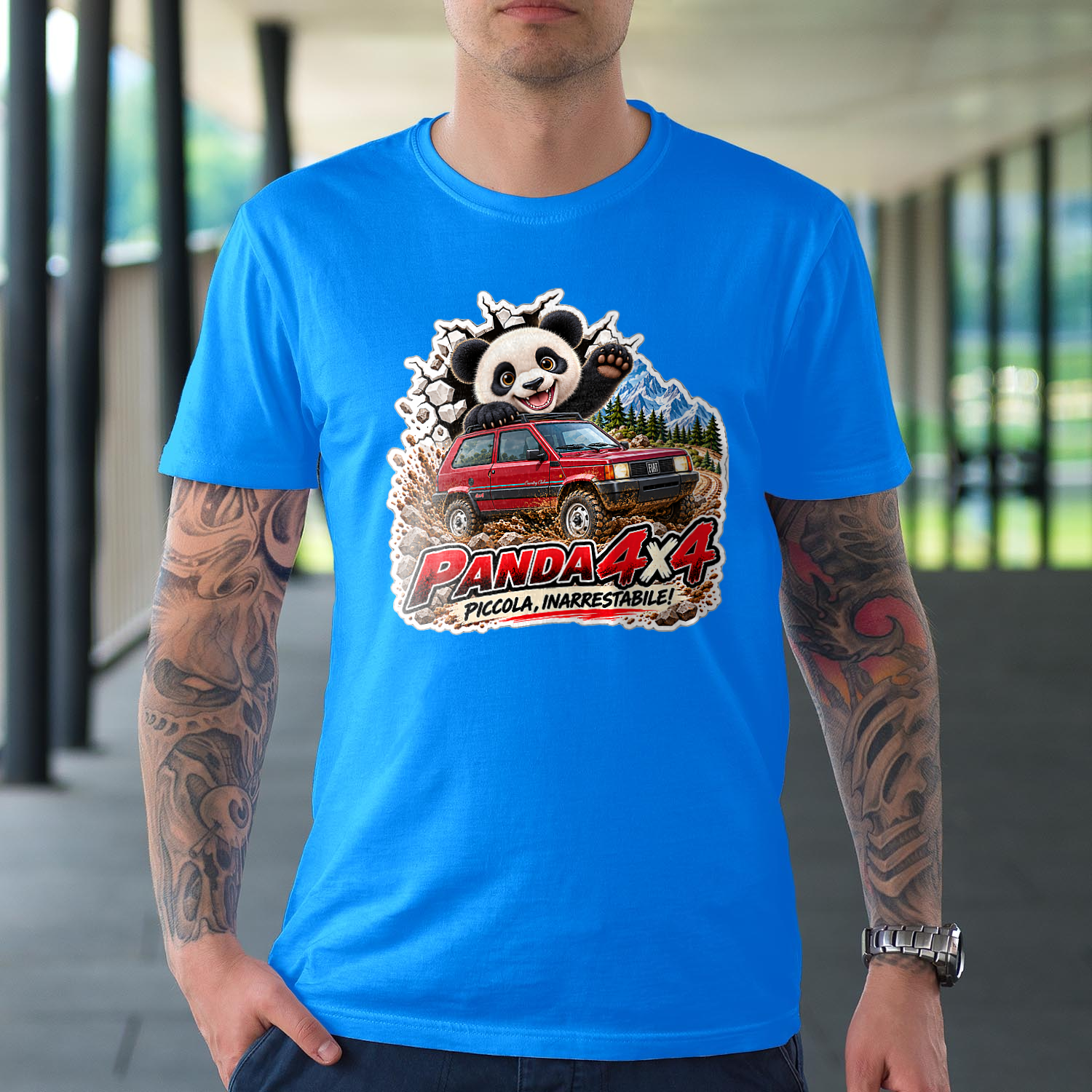 PANDA 4X4 la piccola, inarrestabile.